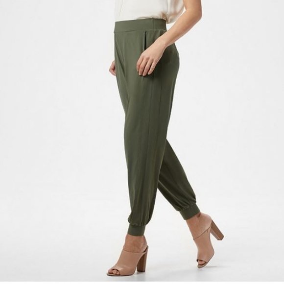 Lisa Rinna Pants - Lisa Rinna Collection Regular Knit Ankle Pant 1896